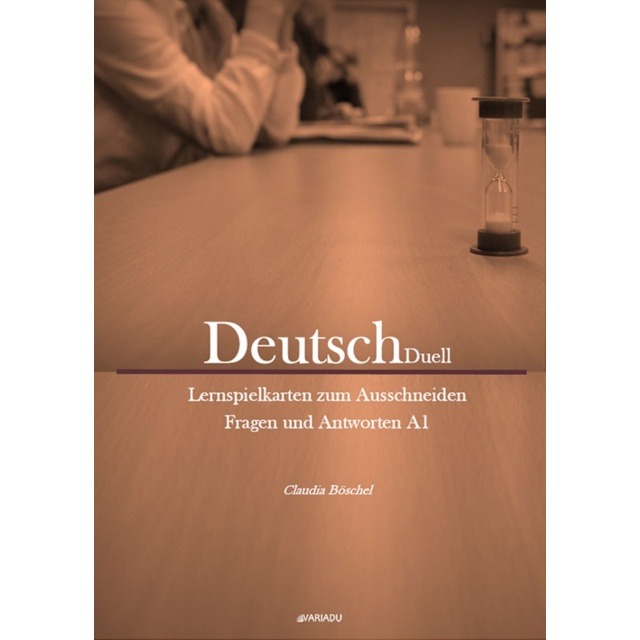 DeutschDuell: Lernspielkarten zum Ausschneiden Fragen und Antworten A1