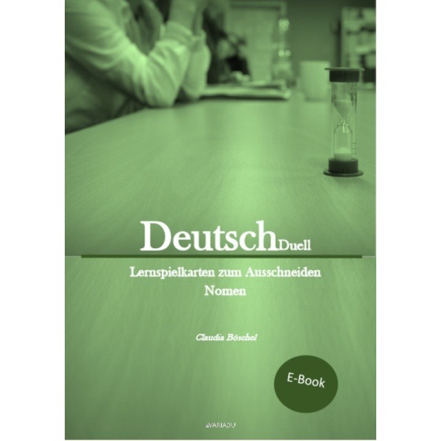 DeutschDuell: Lernspielkarten zum Ausschneiden Nomen als E-Book