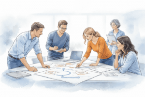 gemeinsam einen Kurs planen