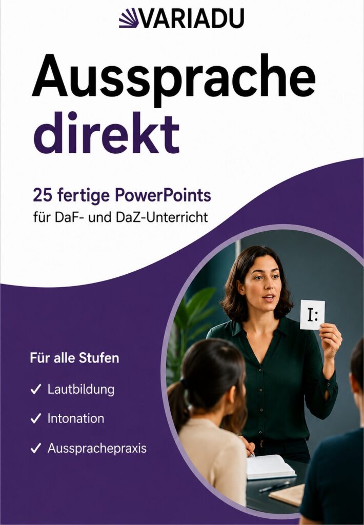 Aussprache direkt: 25 PowerPoints für Daf- und Daz- Unterricht