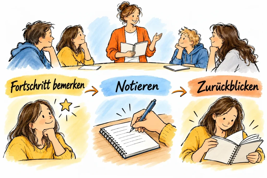 Warum aufgeschriebener Fortschritt mehr zählt
